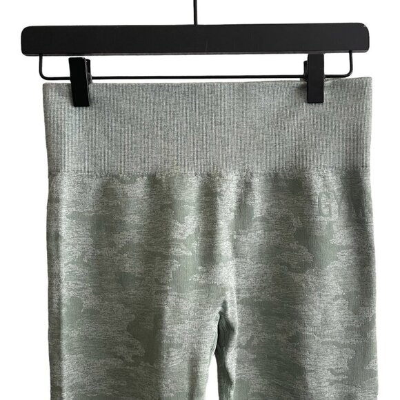 Gymshark Adapt Camo Seamless Sage Leggings Size Large NWT High Waist‎ - Picture 5 of 9